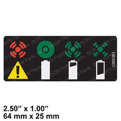 DECAL BATTERY CHARGER (Genie GN1265361)
