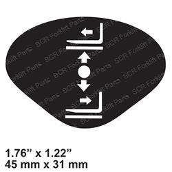 DECAL - FORK DIRECTION (Linde LI0009380855)