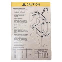 CAUTION CHARGER (Crown CR069069)