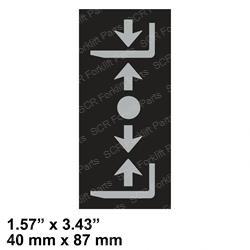 DECAL - FORK LIFT (Linde LI0009381396)