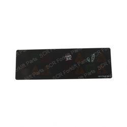 DECAL-PLATFORM DISPLAY (JLG JL1001170446)