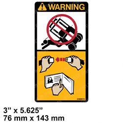 DECAL - SEAT BELT SAFETY (Nissan NICK2388674)