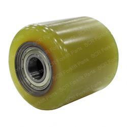 WHEEL ASSEMBLY - POLY 4X4.125 (Crown CR088628-302-88)