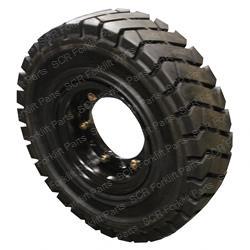 TIRE ASSEMBLY - 6.00X9-4 (Hyundai HN81HA-25020)