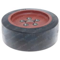 DRIVE WHEEL - RUBBER  254X102 (Linde LI0009934118)