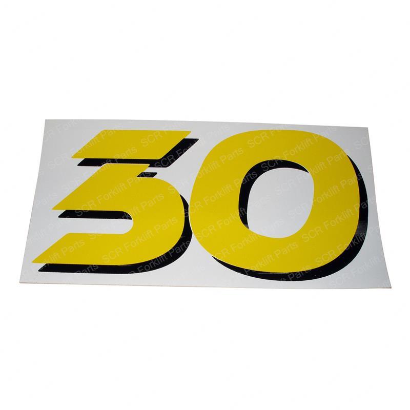DECAL - #30 KO37B-1QK-3090 ko37b-1qk-3090 product image