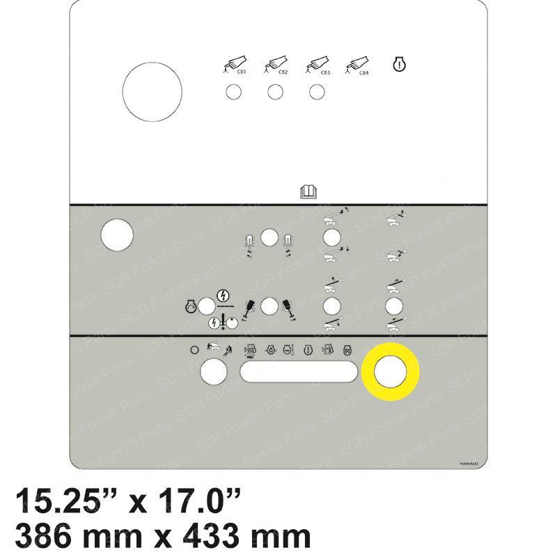 LABEL- VL- LOWER CONTROL BOX SY1243886 sy1243886 product image