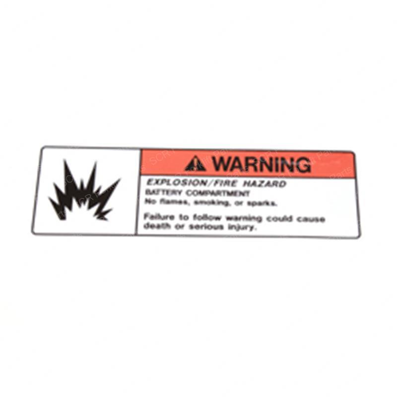 DECAL WARNING BATTERY JL1704479 jl1704479 product image