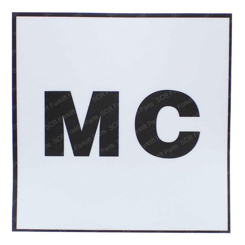 DECAL - SKYJACK CONTROL BOX MC SY1243981 sy1243981 product image