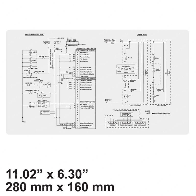 DECAL - CIRCUIT DIAGRAM HNB71930233 hnb71930233 product image