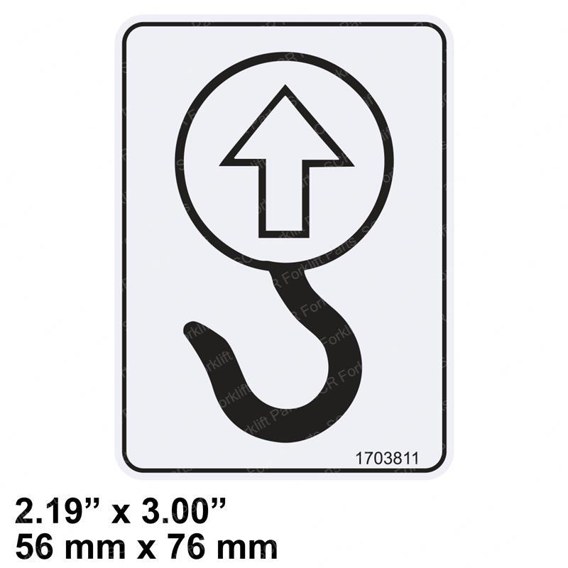 DECAL - LIFT HERE GN1703811 gn1703811 product image