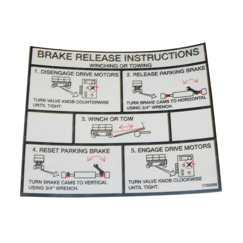DECAL - TOWING/WINCH(GRAPHIC) GNJL1703398GT gnjl1703398gt product image