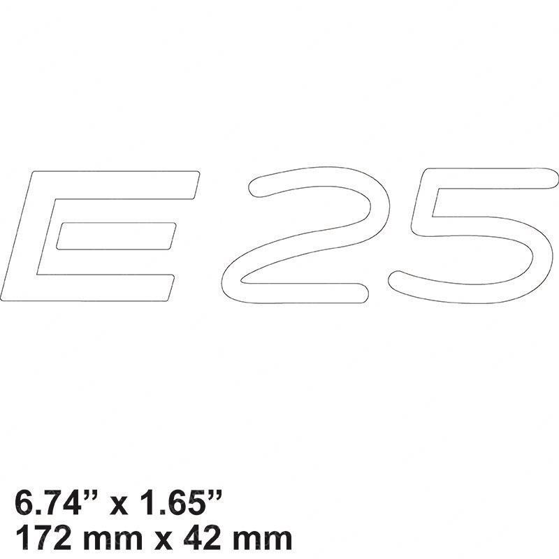 DECAL - MODEL E25 LI0009382254 li0009382254 product image