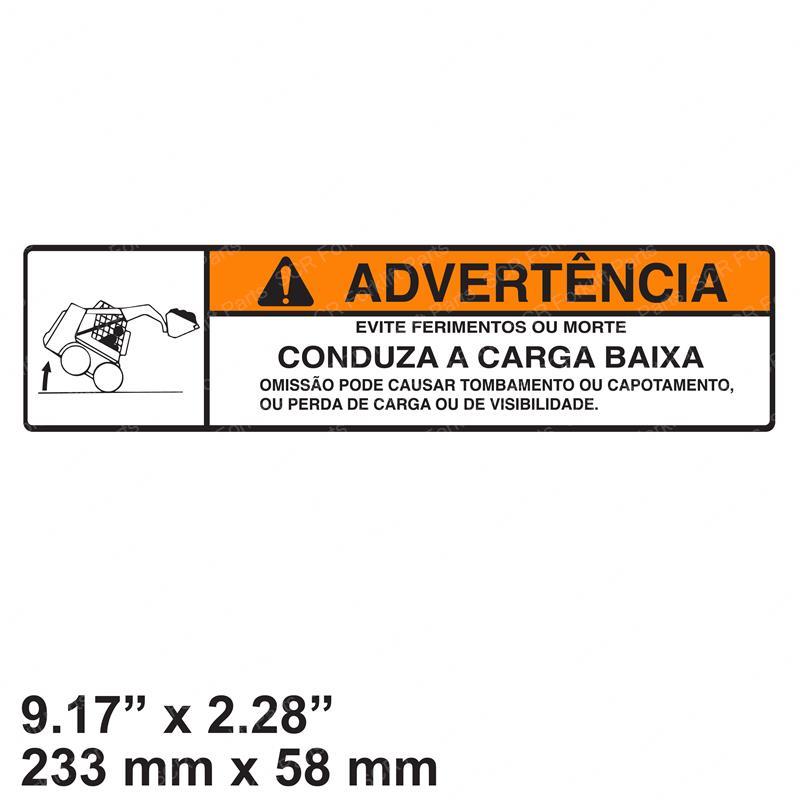 DECAL - ADVERTENCIA BC6579528C bc6579528c product image