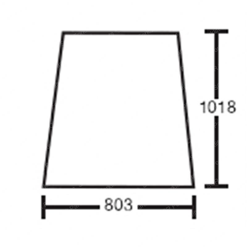 DOOR WINDOW - TINTED JC827/30196 jc827-30196 product image