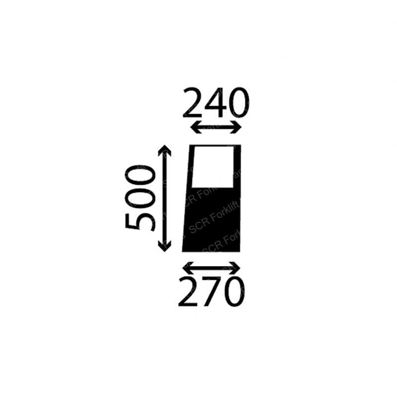 FRONT QUARTER LIGHT RH (C JC332/A1217 jc332-a1217 product image