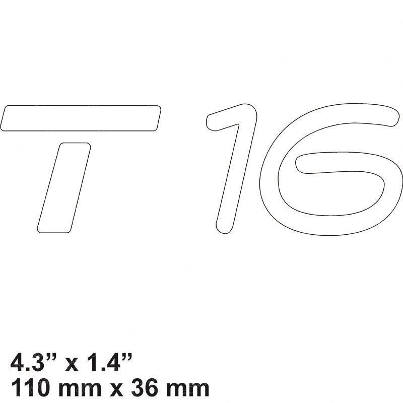 DECAL - MODEL T16 LI0009382278 li0009382278 product image