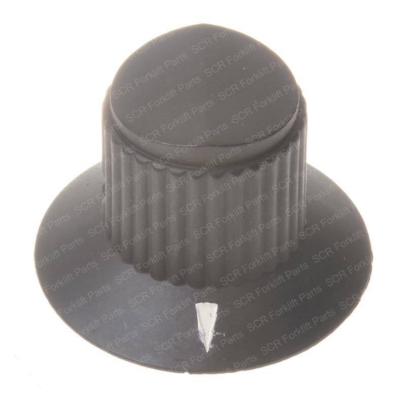 KNOB BLACK PLASTIC 25 SHAFT JL101648GTGN jl101648gtgn product image
