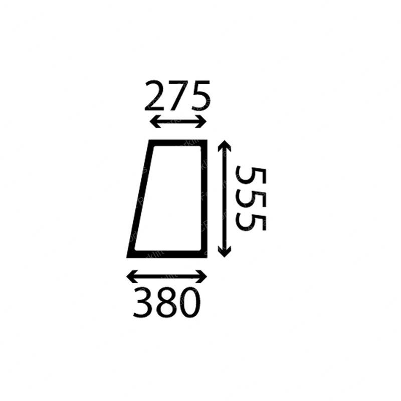 REAR RIGHT WINDOW  LOPRO JL7029569 jl7029569 product image