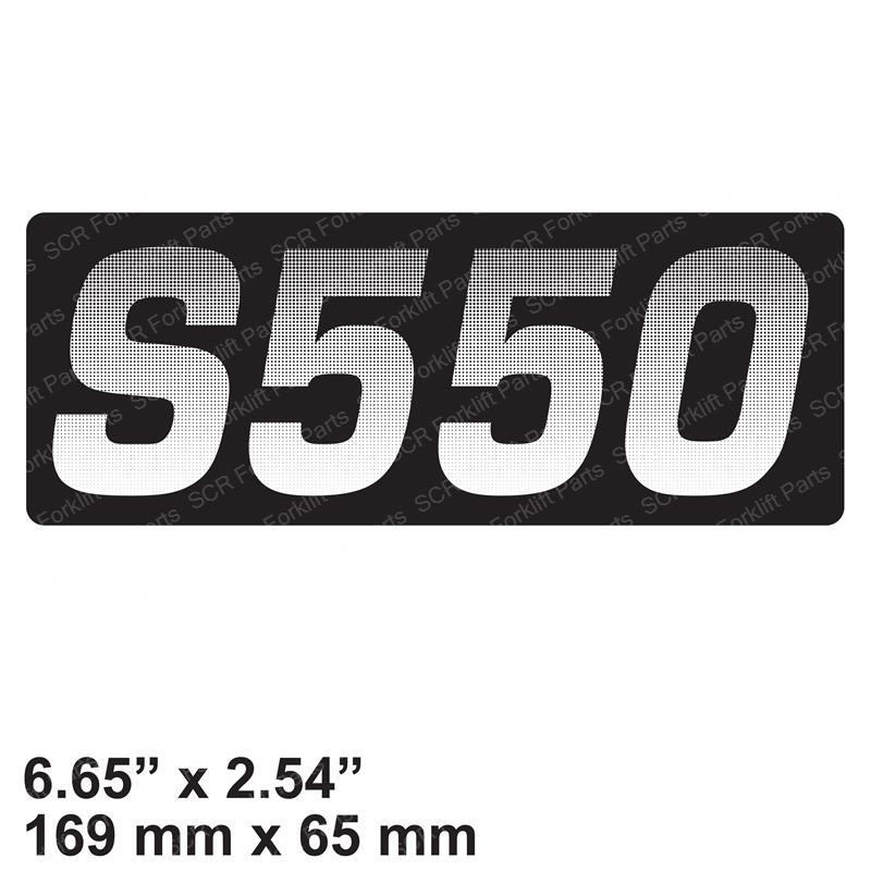 DECAL - MODEL S550 BC7211428 bc7211428 product image