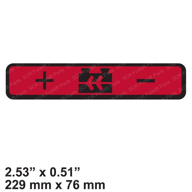 DECAL - BATTERY CONNECTOR RA1017233 ra1017233 product image
