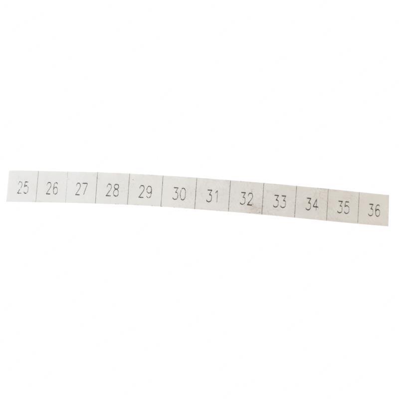 NUMBER SHEET WAGO #25-#36 GN33332 gn33332 product image