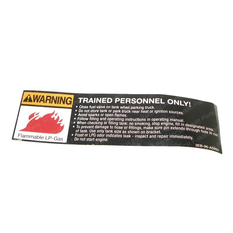 DECAL - PARK SAFETY AC8760911 ac8760911 product image