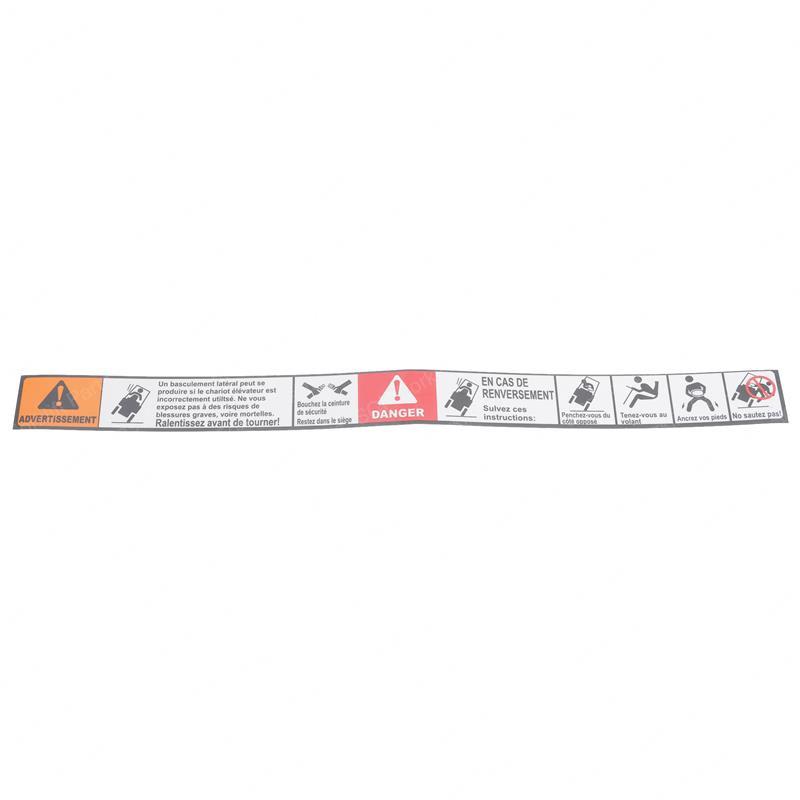 LABEL - CAUTION-DR-FR NI99080-9G110 ni99080-9g110 product image