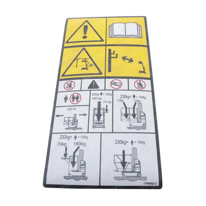 DECAL WARNING JL1705120 jl1705120 product image