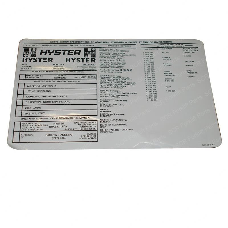 LABEL HY0320037 hy0320037 product image