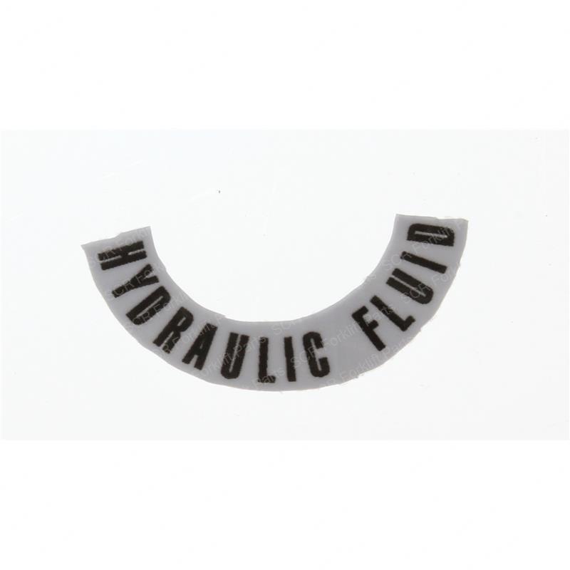 DECAL - HYDRAULIC FLUID SY1230732 sy1230732 product image