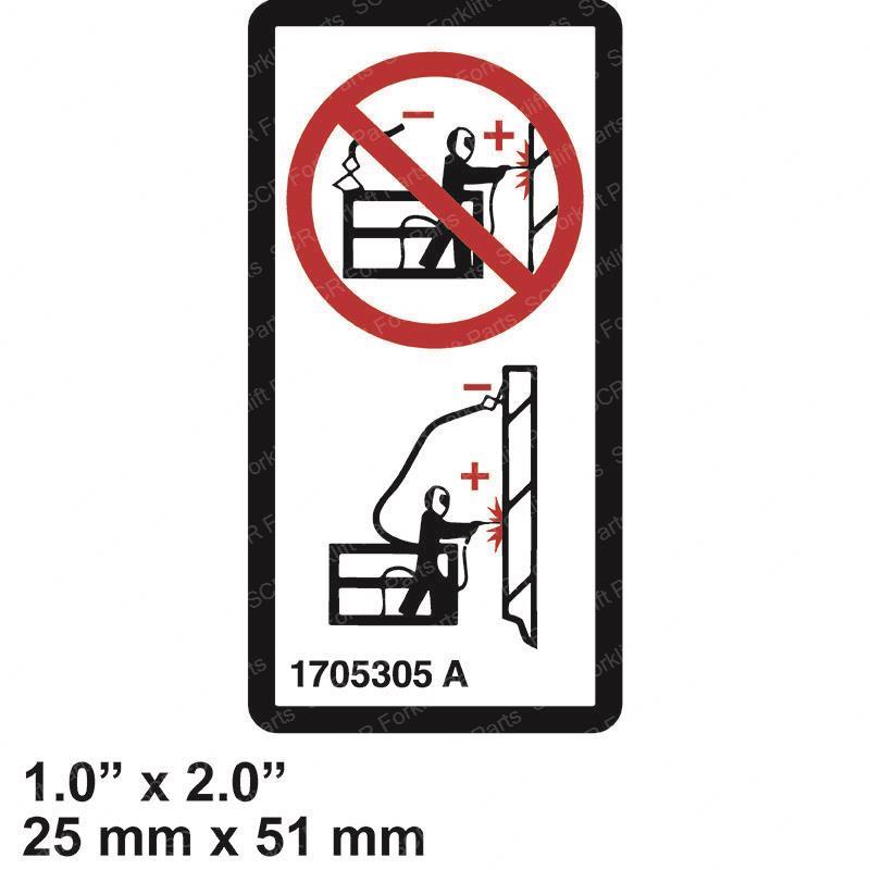 DECAL WELD LEAD (SKYWELDER) JL1705305 jl1705305 product image