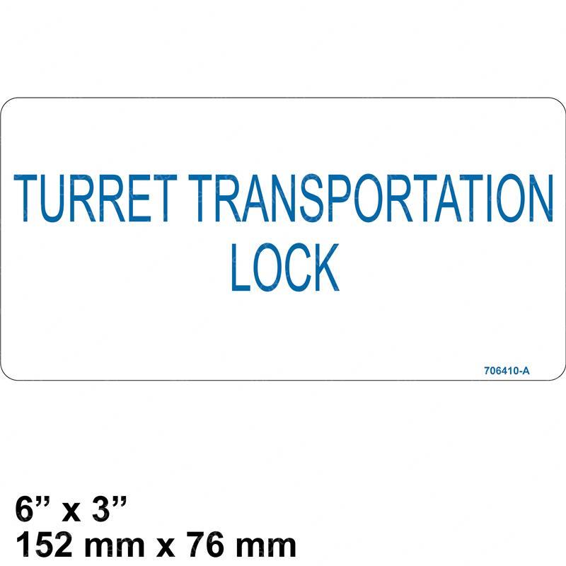 LABEL TRANSPORTATION LOCK GNSJ706410GT gnsj706410gt product image