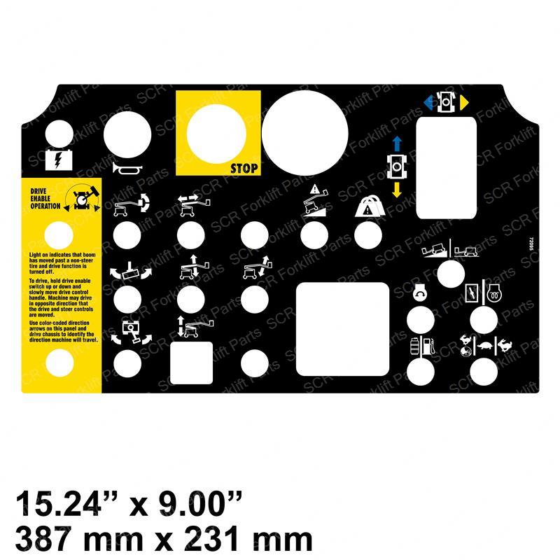 DECAL - CONTROL PANEL SY1243390 sy1243390 product image
