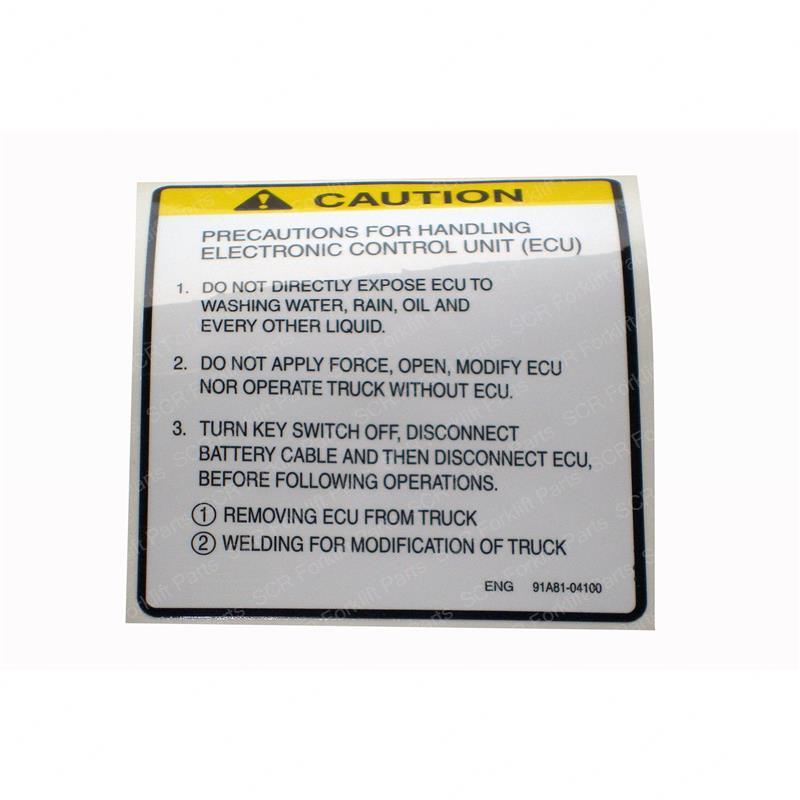 DECAL - ECV PRECAUTION MB1046827 mb1046827 product image