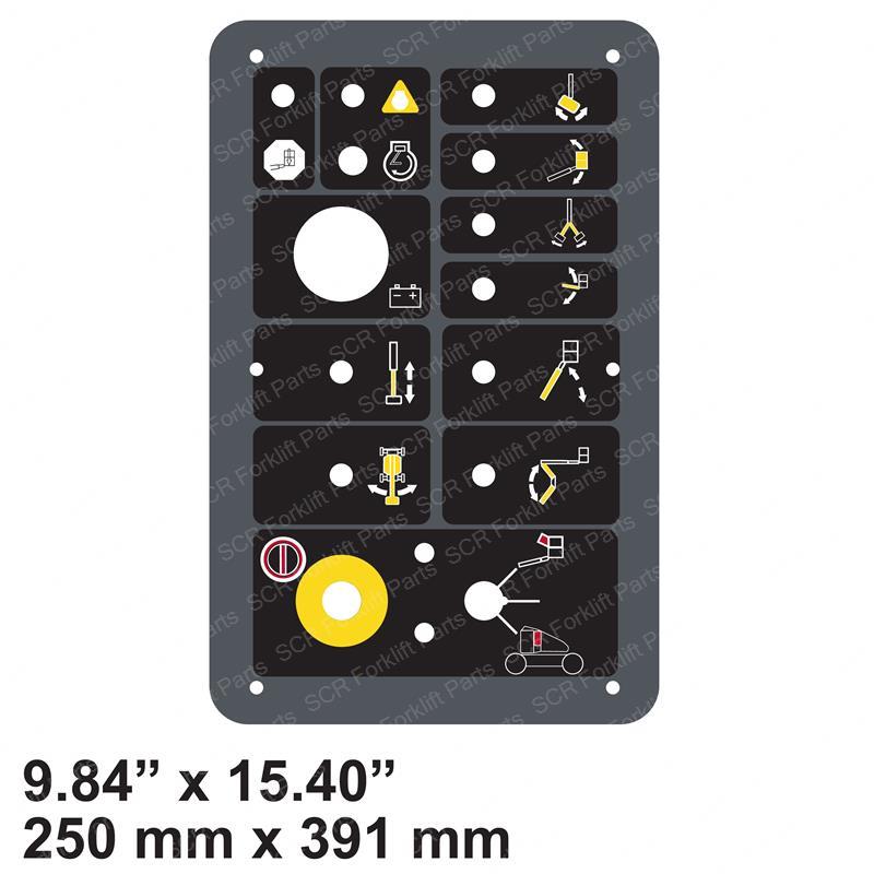 DECAL - E450A GROUND CONTROL JL3252632 jl3252632 product image