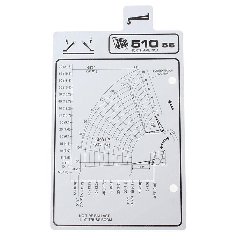 F/CHART 510-56 TRUSS JIB JL332/F9415 jl332-f9415 product image