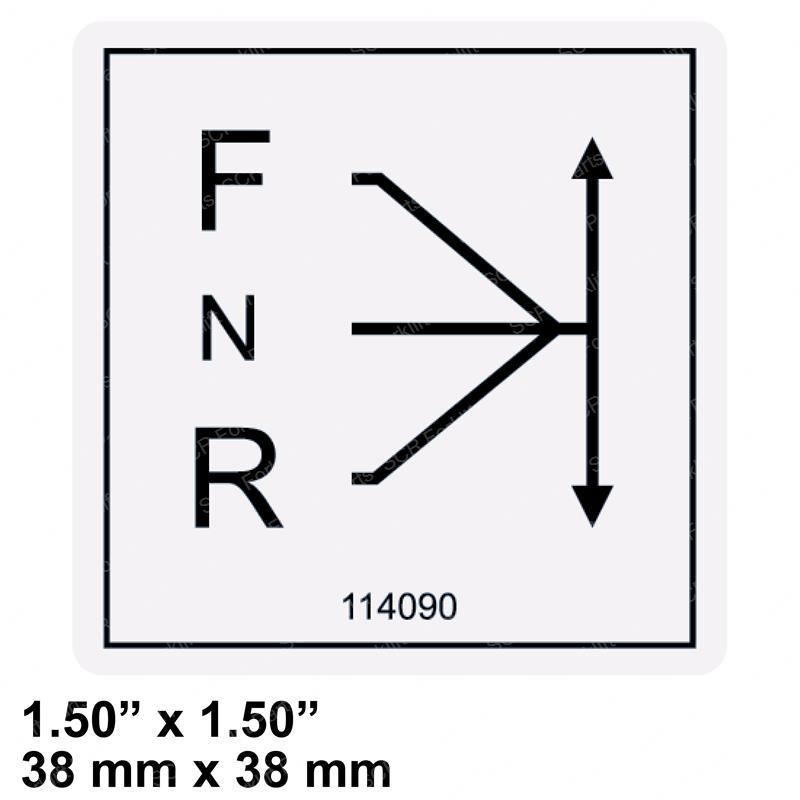 DECAL TRANSMISSION CONTROL GN114090GT gn114090gt product image