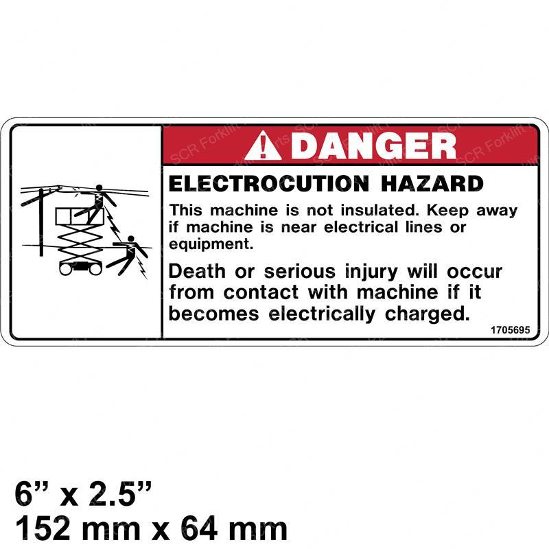 DECAL - ELECTROCUTION GNJL1705695GT gnjl1705695gt product image
