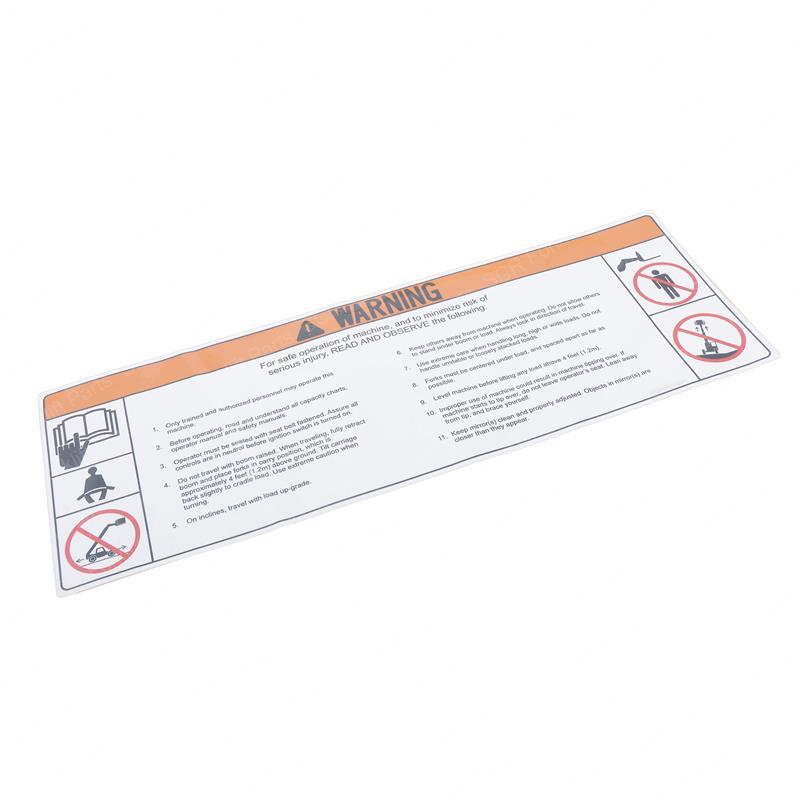 SAFE OPER. DECAL JL91503098 jl91503098 product image