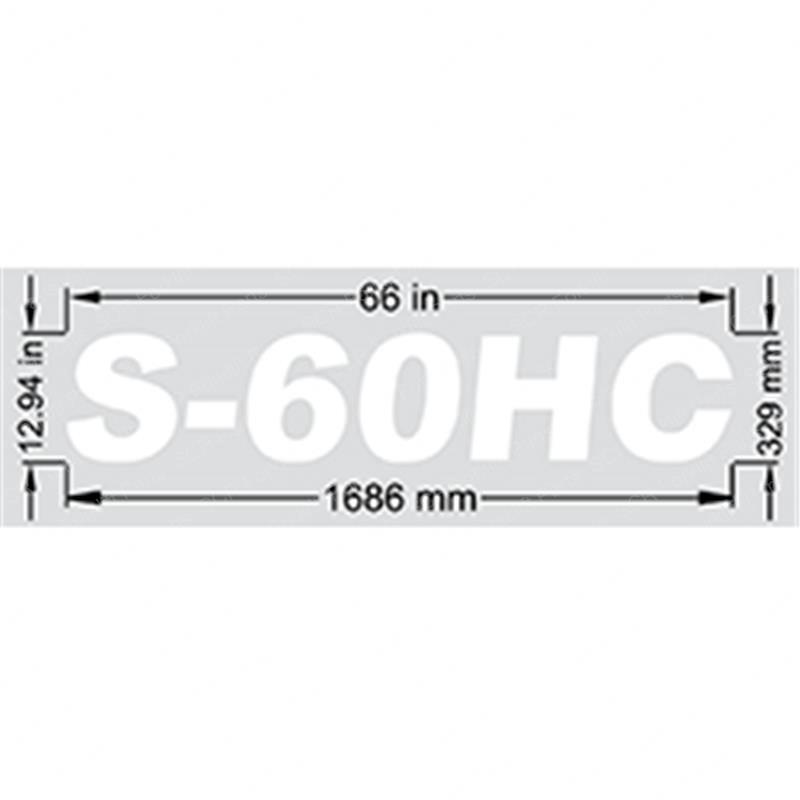 DECAL - COSMETIC S-60HC SY1230718 sy1230718 product image