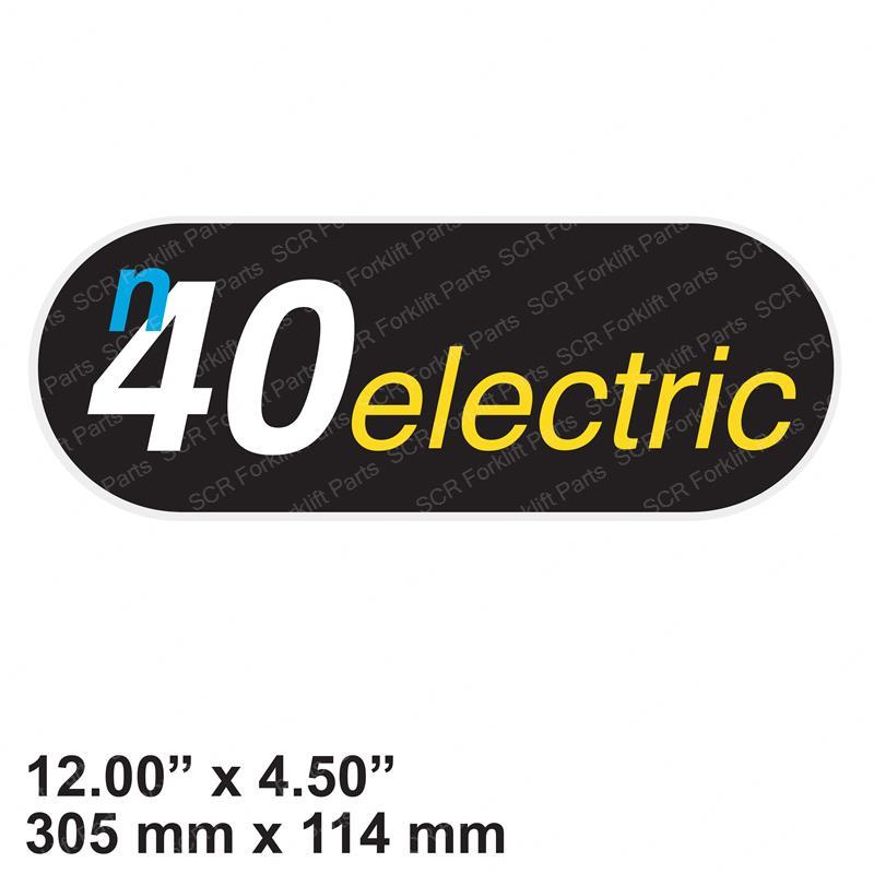 DECAL - N40 ELECTRIC JL1702178 jl1702178 product image