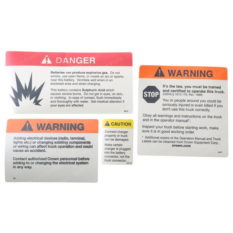 DECAL MODEL TR KIT CR118276 cr118276 product image