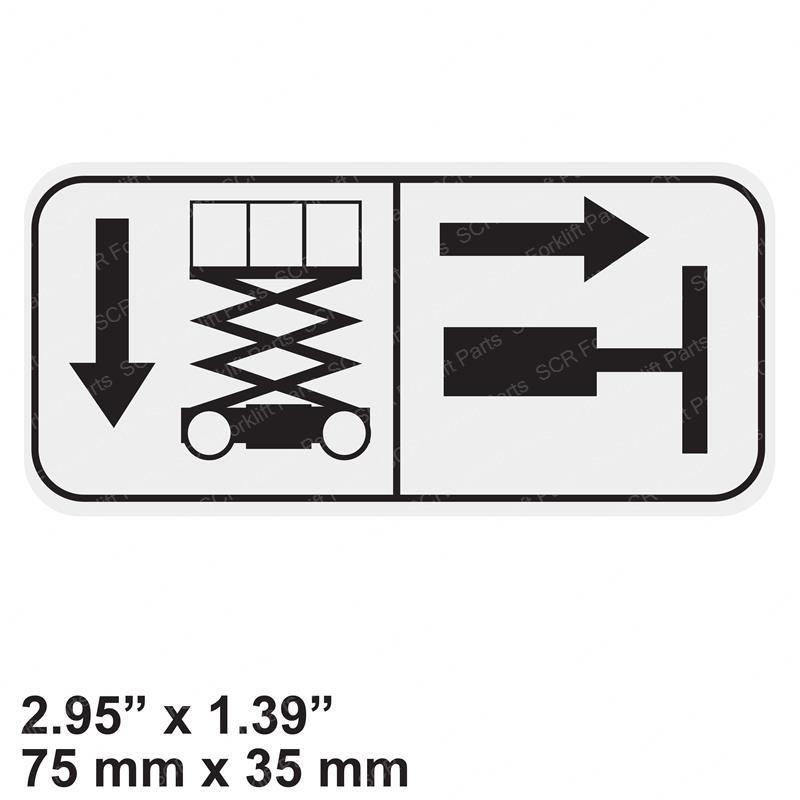 DECAL - MANUAL DESCENT JL1001248126 jl1001248126 product image