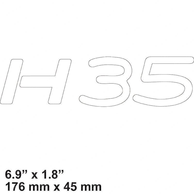 DECAL - MODEL H35 LIL0009382256 lil0009382256 product image