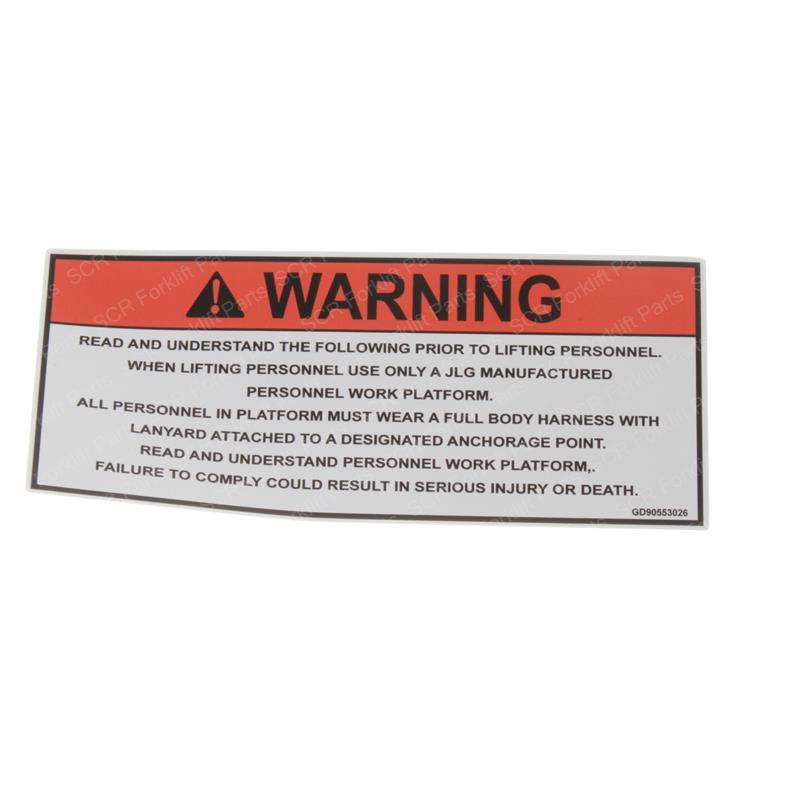 DECAL- SAFETY INSTRUCTIONS SY1230731 sy1230731 product image