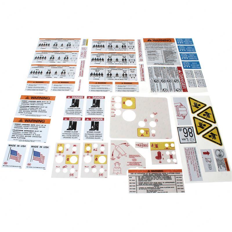 DECAL KIT - 5492RT SY28-108666 sy28-108666 product image