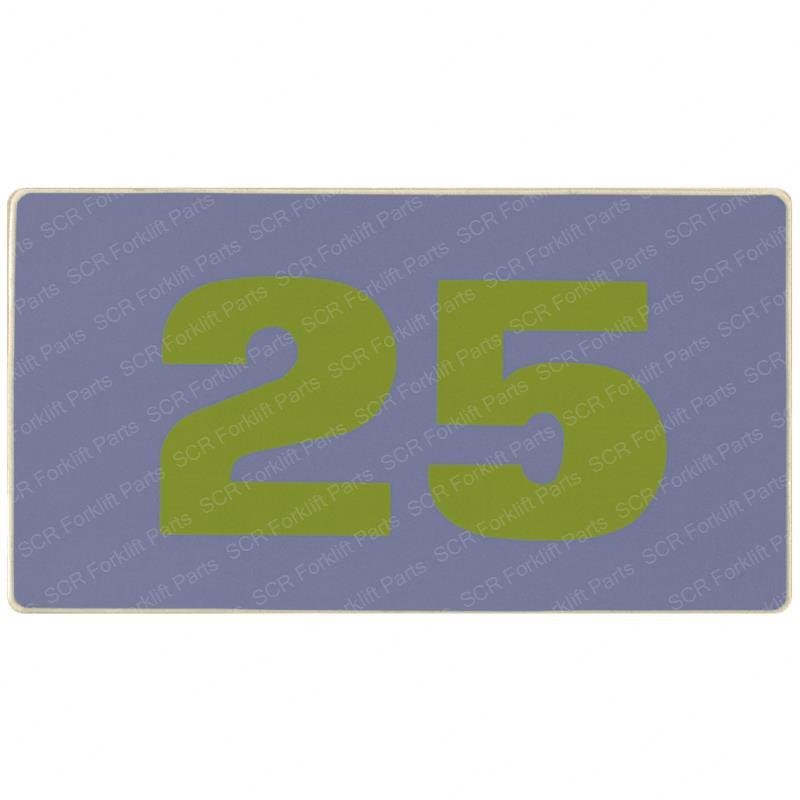 DECAL - MODEL 25 CL2373797 cl2373797 product image
