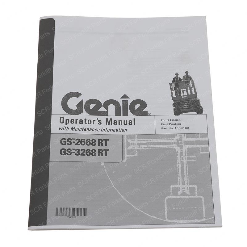 MANUAL - OP GS68RT ANSI/CSA/AUS SY28-115445 sy28-115445 product image