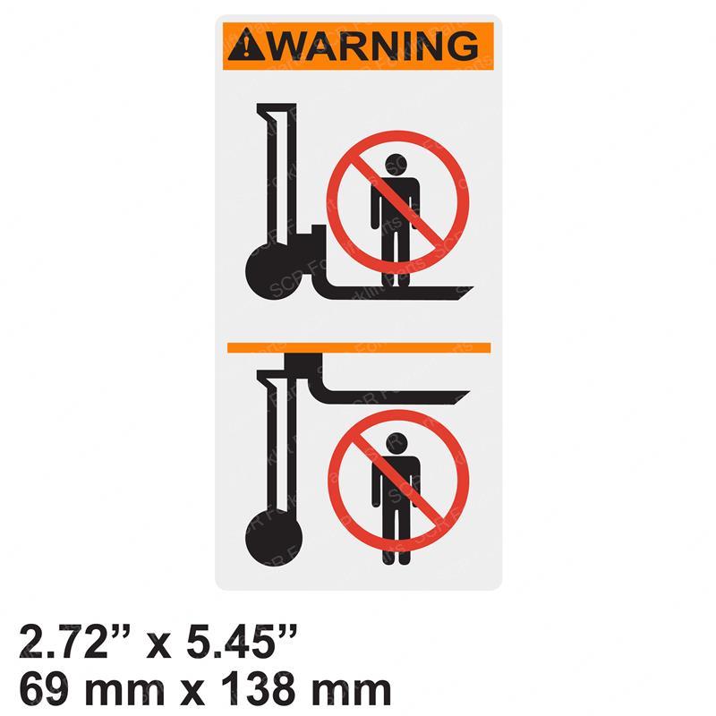 DECAL - FORK WARN. SMALL TY00590-41310-71 ty00590-41310-71 product image